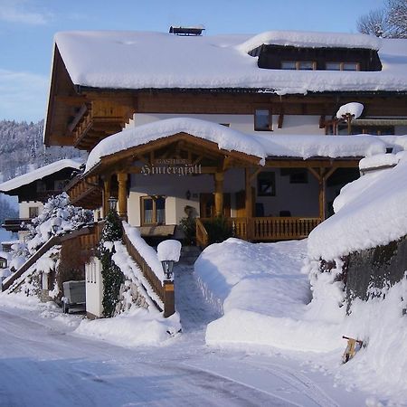 Berggasthof Hintergfoell 운켄 외부 사진