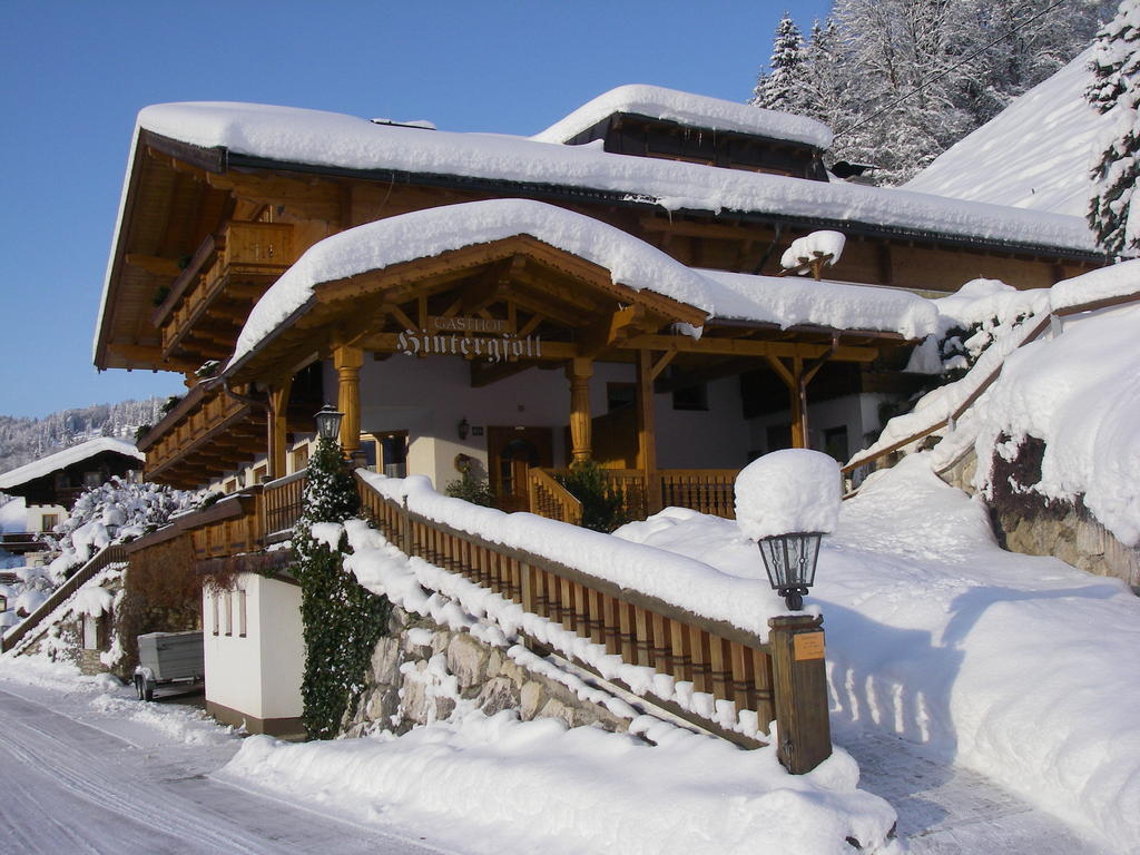 Berggasthof Hintergfoell 운켄 외부 사진